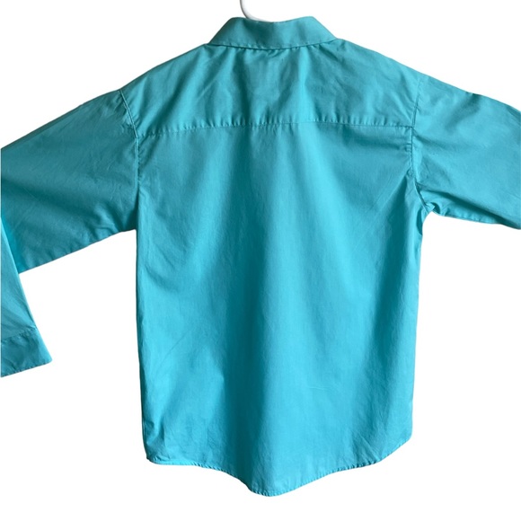 ** 2 for $20**Teen 14 regular Cotten Blend turquoise Dress
Shirt and Tie Set - Picture 9 of 9